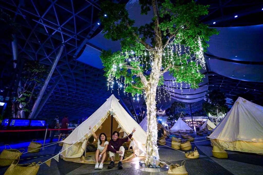 Glamping at Changi Festive Village - New Things to do in Singapore November 2022
