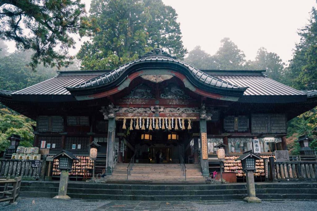 Main shrine in Kitaguchi Hongu Fuji Sengen Shrine