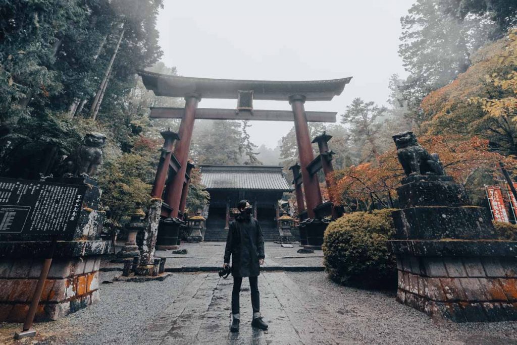 Kitaguchi Hongo Fuji Sengen Shrine Torii Gate - Mt Fuji Itinerary