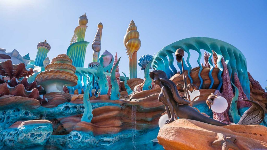 Mermaid Lagoon in Tokyo Disneysea - Japan Itinerary