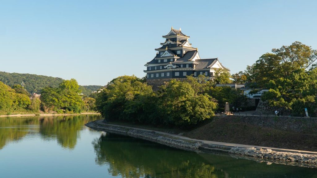 Okayama Castle Near River - Things to do in Okayama