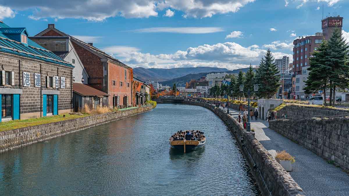 Otaru Canal - Hokkaido Itinerary