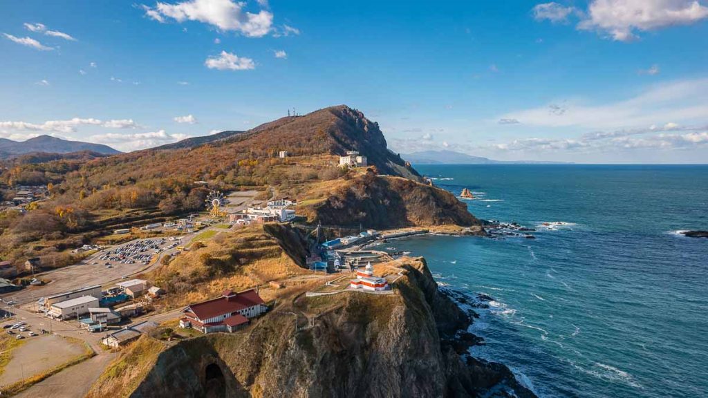 Otaru Drone Shot of Hiyoriyama Lighthouse - Best Things to do in Otaru