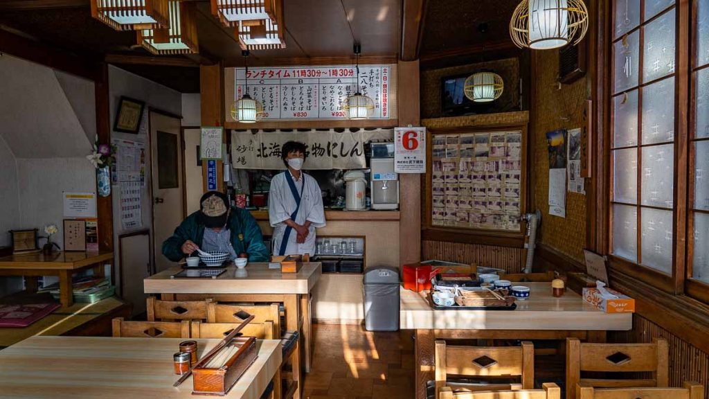 Otaru Soba Restaurant - Hokkaido Itinerary