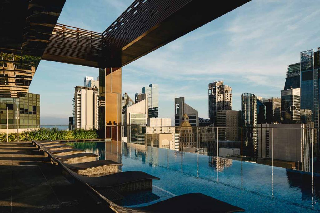 The Clan Hotel Festive infinity pool Staycation - New Things to do in Singapore November 2022
