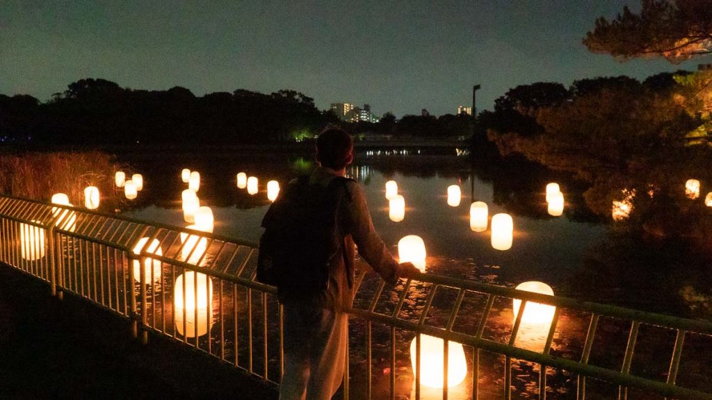 teamLab Boy Admiring Lanterns - Japan Itinerary