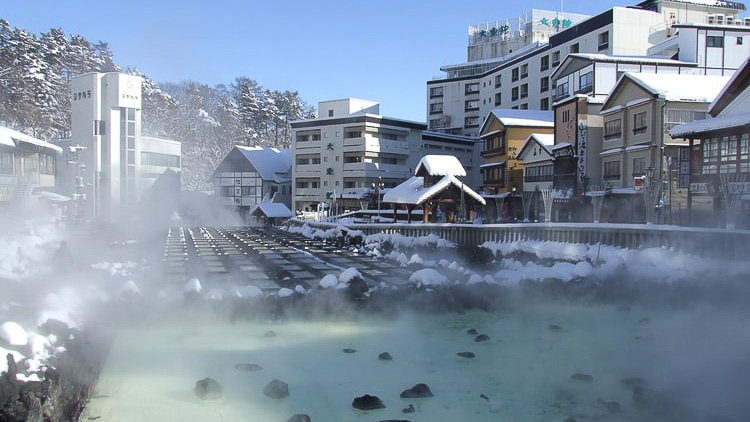 Kusatsu Onsen Gunma During Winter - Japan Accommodations