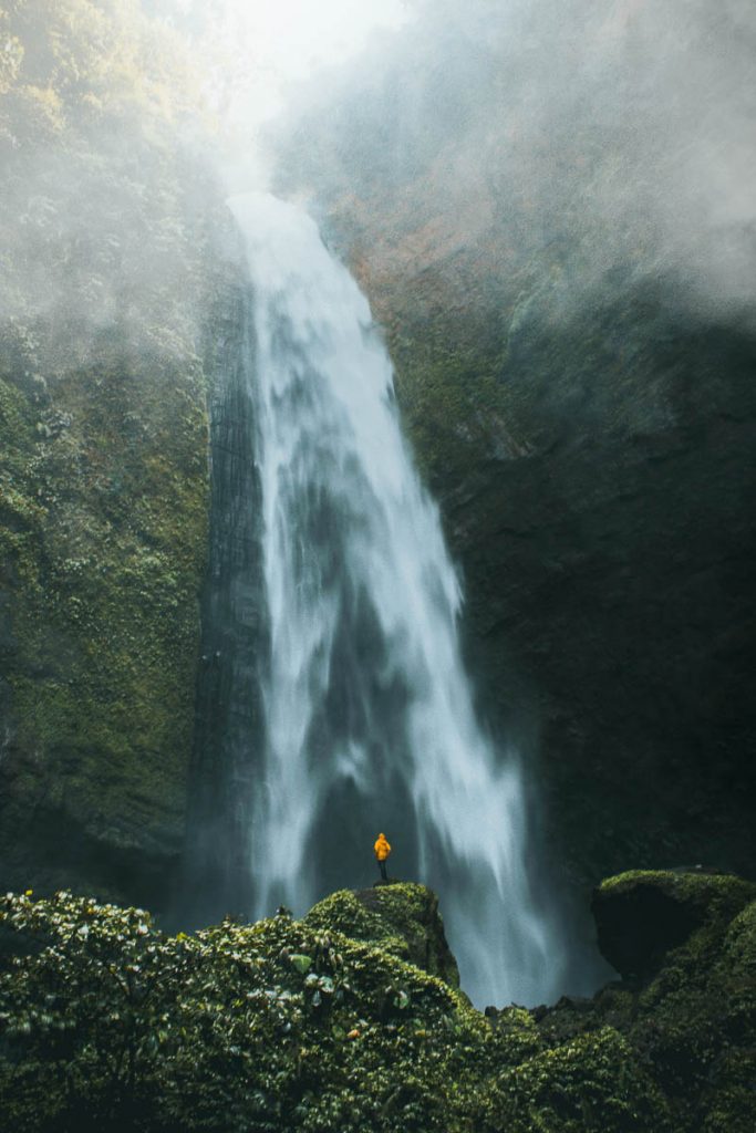 Kabut Pelangi Waterfall Rainbow Mist Falls - Lesser known destinations