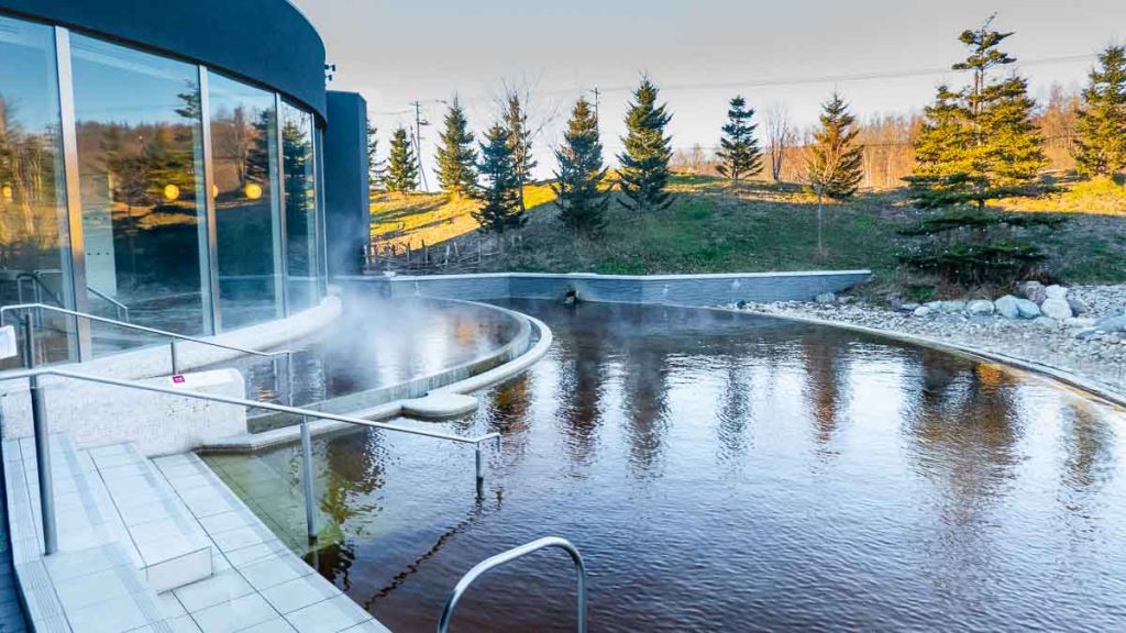 Outdoor moor onsen 