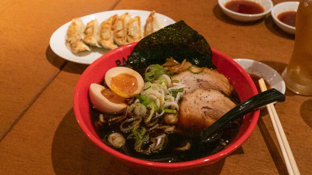 Bowl of Toyama Black Ramen 