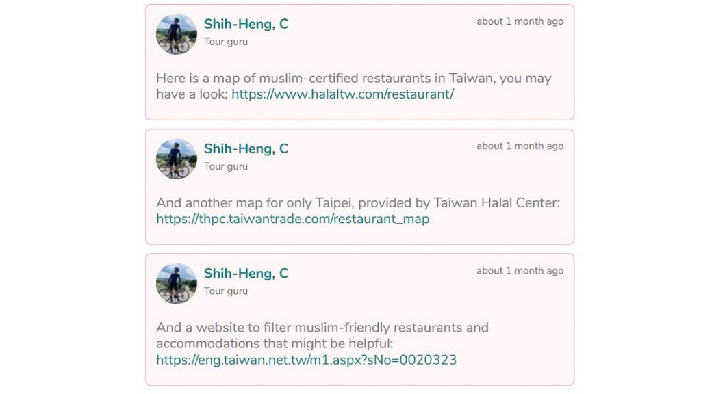 Conversation with walking tour guide - Halal Food in Non-Muslim Countries