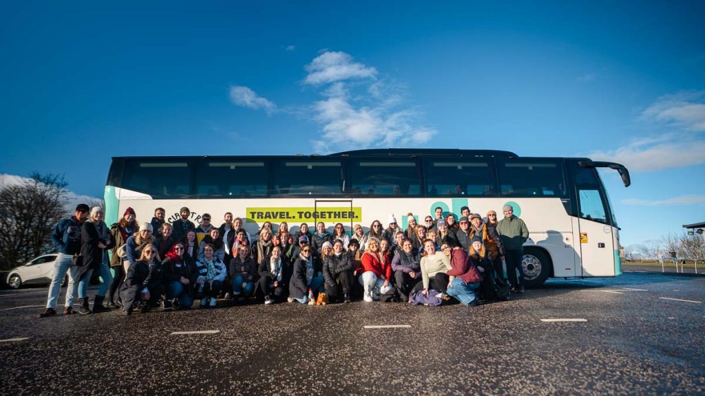 Contiki Bus - UK itinerary