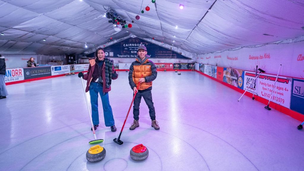 Curling Scotland Aviemore Ice Rink - UK itinerary