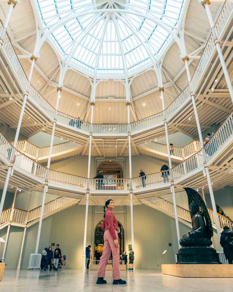 Edinburgh Museum of Scotland Foyer - UK itinerary