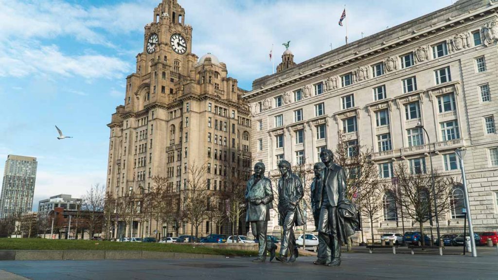 The Beatles Statue Liverpool - UK itinerary