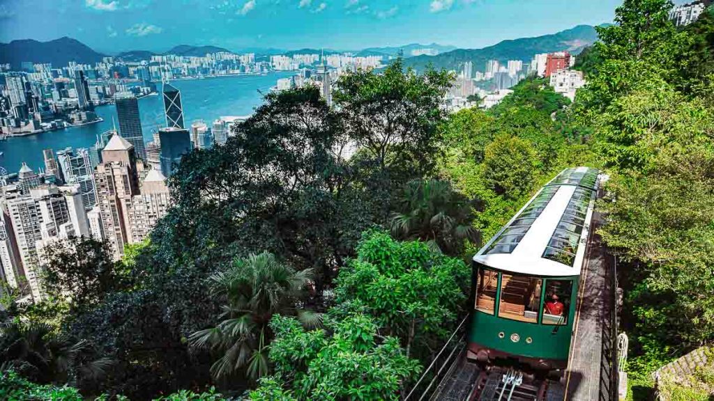 The Peak Tram - Things to do in Hong Kong