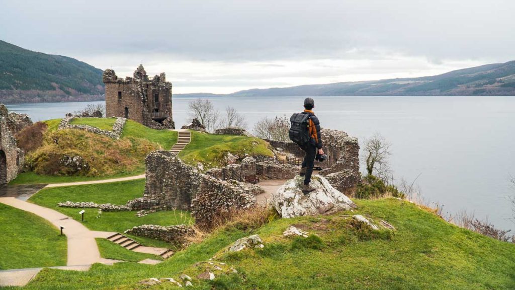 Urquhart Castle Lookout Loch Ness - UK Itinerary