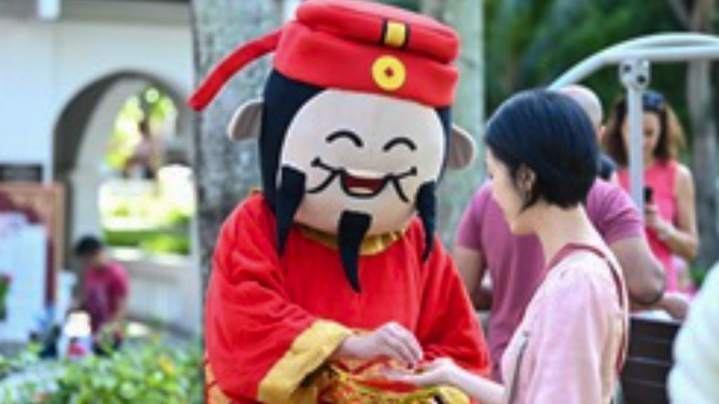 Wan Qing Festival Mascot - Things to do in Singapore
