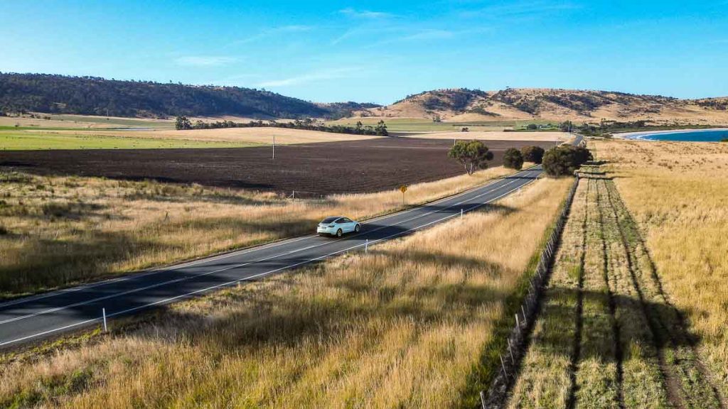 Drive to Swansea - Tasmania Road Trip