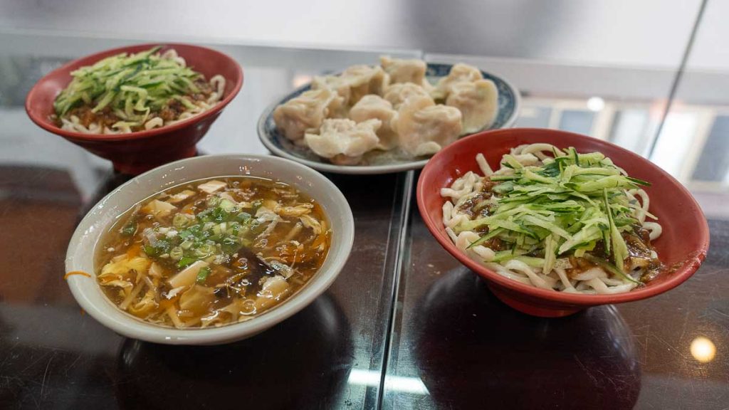 Hao Ji Dumping Noodle - Taipei Itinerary