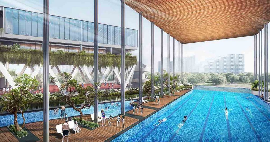 Pool at Choa Chu Kang SAFRA - Things to do in Singapore Jan -Feb 2023