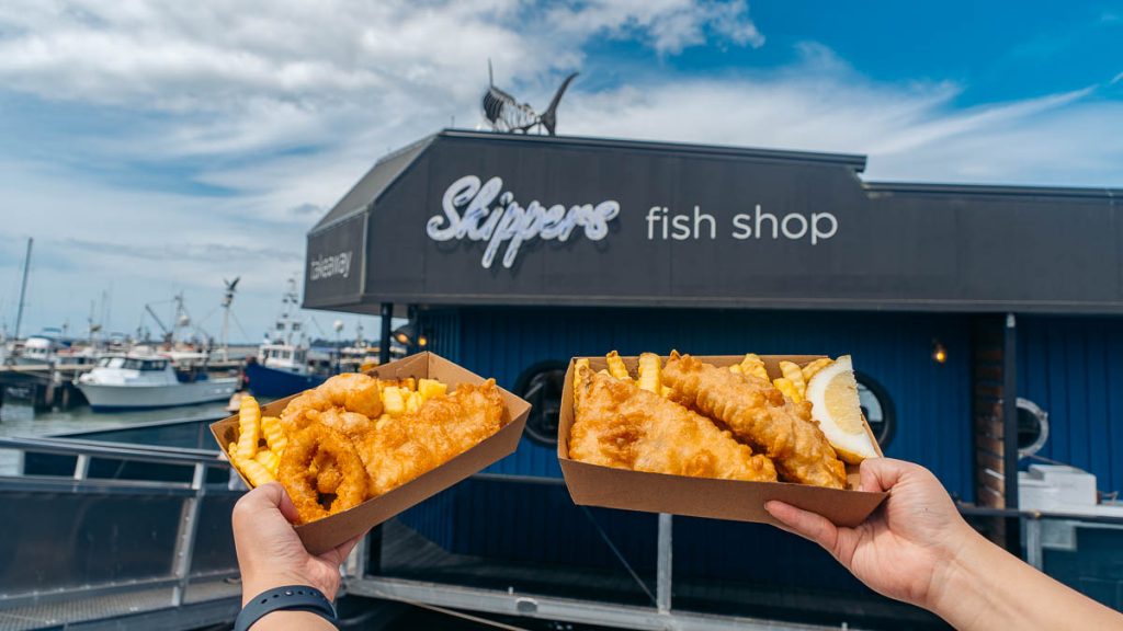 Skippers Fish Shop Fish and Chips - Tasmania Itinerary
