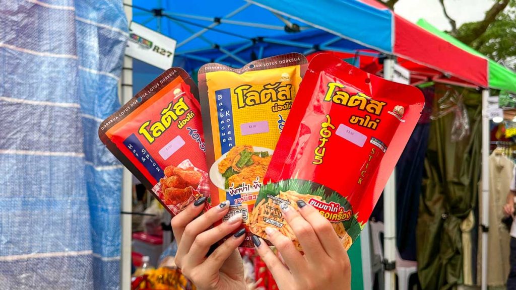 Thai snacks from Chatuchak Singapore