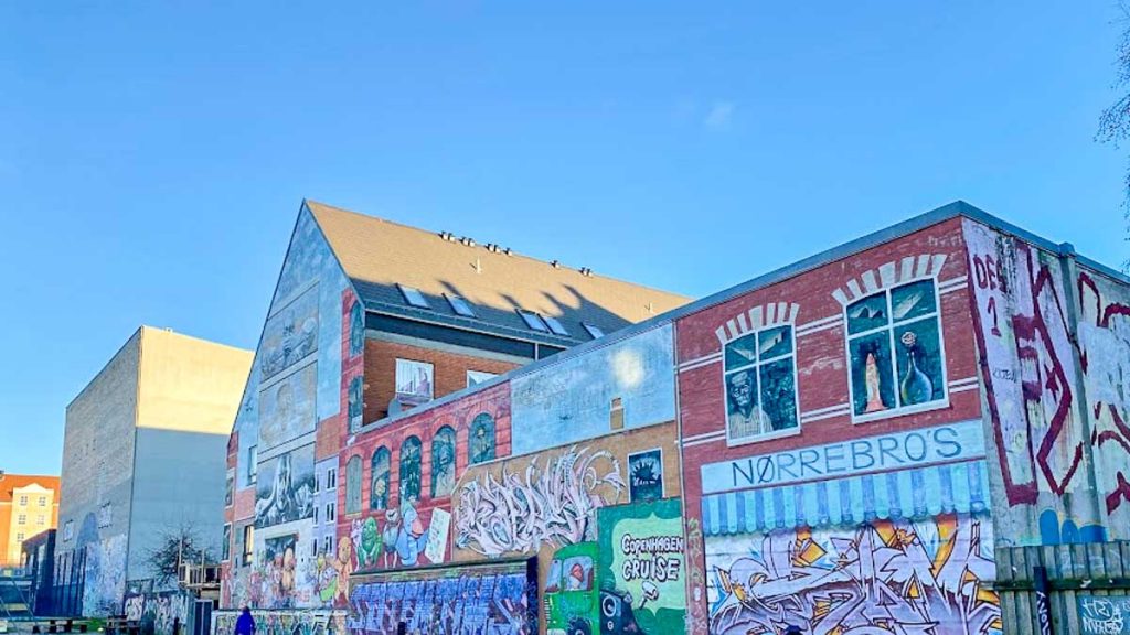 a wall of graffiti in Nørrebro - cultures explained