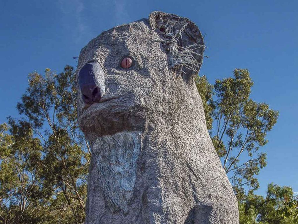 Big Koala Statue - Australia Road Trip
