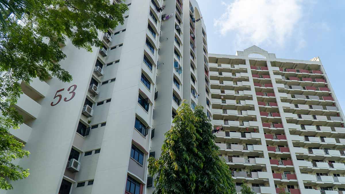 Exterior of Blk 53 VIP Block - Toa Payoh Heritage Trail