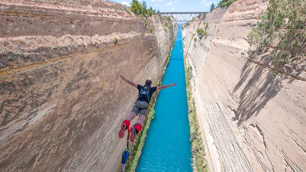 Man Bungy Jumping - Things to do in Greece