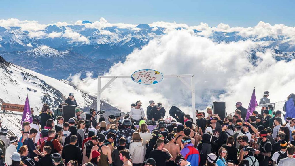 DJ Performance at Snow Machine Festival - New Zealand Off-peak Guide
