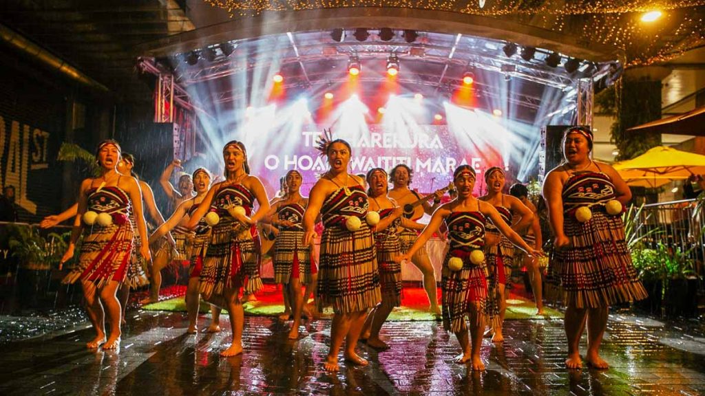 Matariki Festival Dancers performing - New Zealand Off-peak