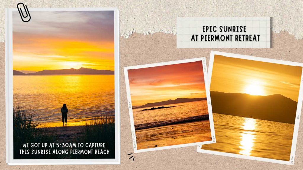 Swansea Piermont Retreat Sunrise at Piermont Beach - Tasmania Road Trip