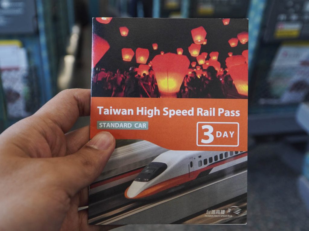 Holding THSR Pass - Taiwan High Speed Rail