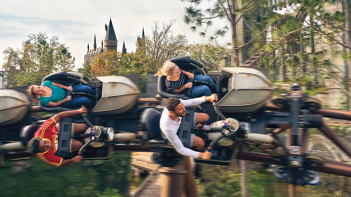 Hagrid's Magical Creatures Motorbike Adventure Ride — Universal Studios Orlando