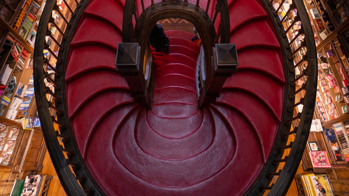 Livraria Lello Staircase — Potterhead Travel Bucket List