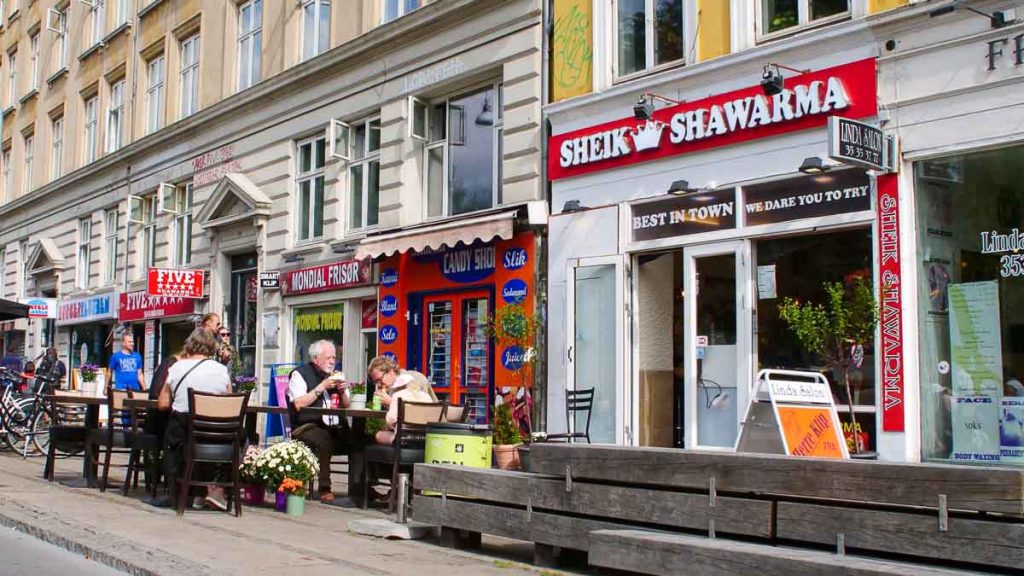 storefront of sheikh's shawarma - cultures explained