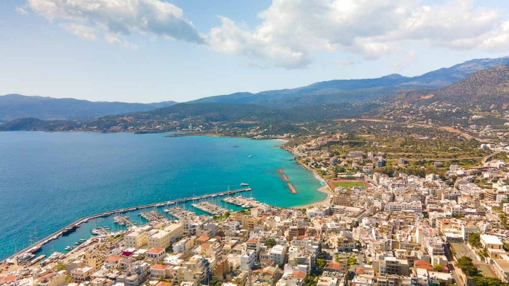 View of Agios Nikolaos - Greece Itinerary