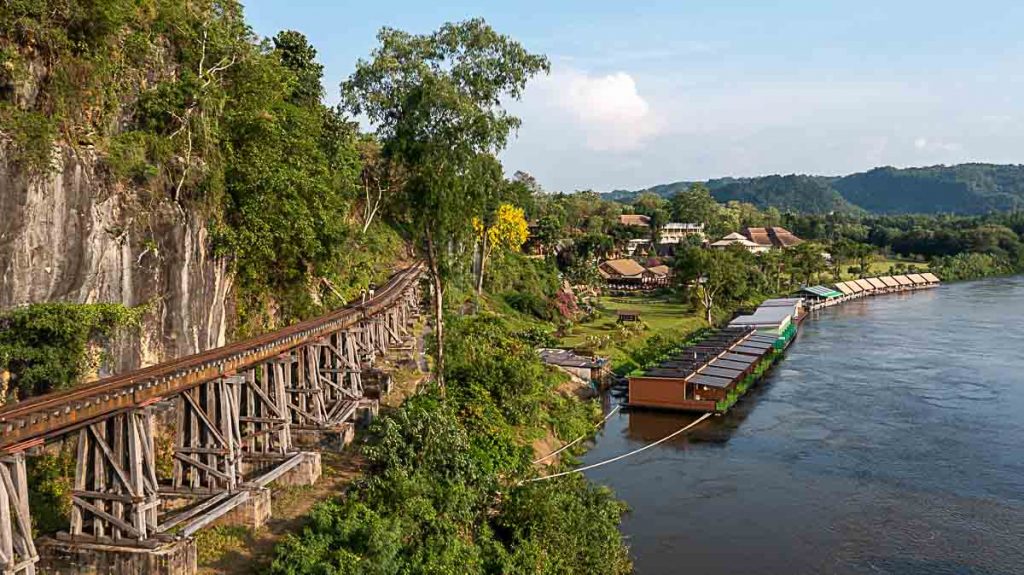 Death Railway Kanchanaburi Thailand - SG Weekend getaways short flights from SG