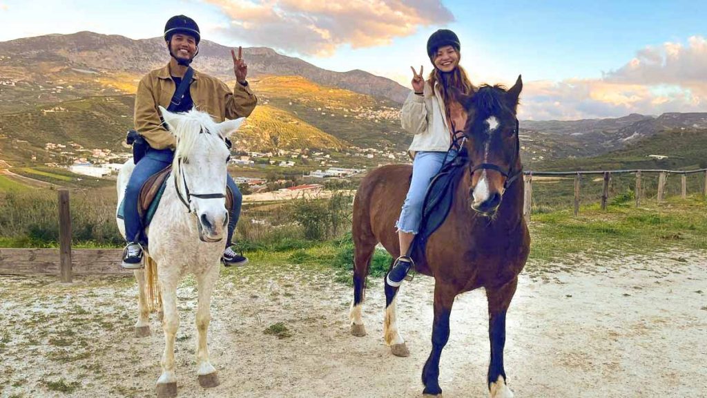 People Riding Horses - Greece Itinerary
