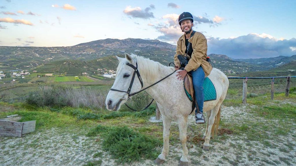 Man Riding on Horse - Things to do in Greece