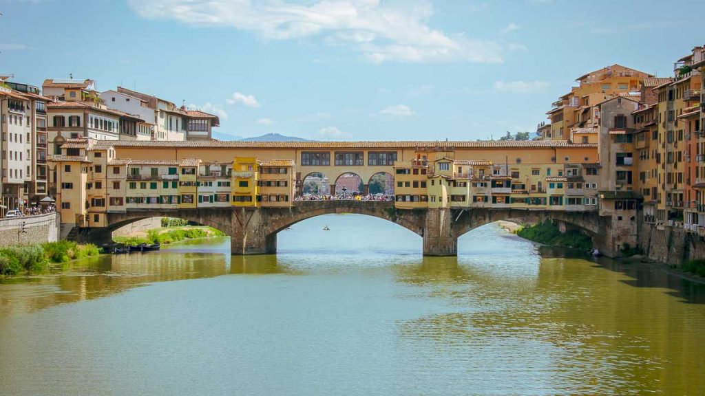 Italy Florence Uffizi Gallery Bridge - Europe Itineraries