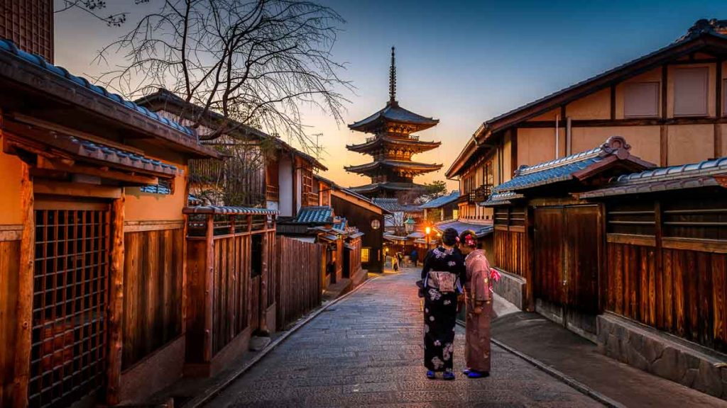 Kyoto Sannenzaka Yasaka Pagoda Kimono - Kyoto Itinerary