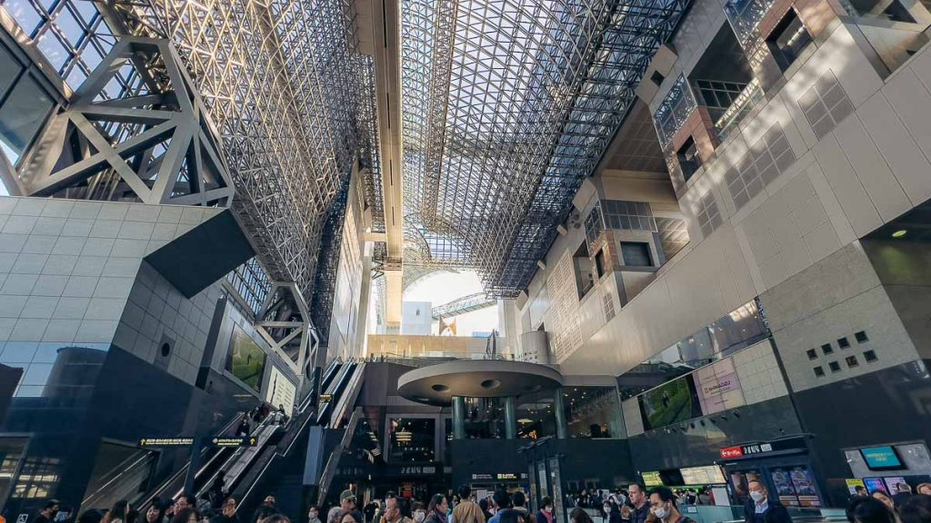 Kyoto Station Interior - Things to do in Kyoto