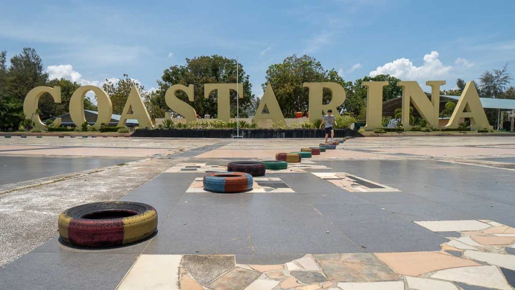 Boy playing at Mega Wisata Ocarina Batam - Things to do in Batam