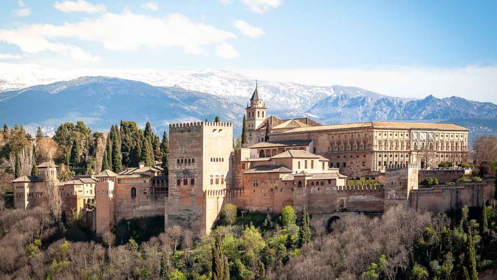 Spain Granada Alhambra Palace - Europe Itineraries