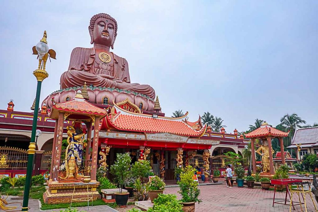 Tallest sitting Buddha of Malaysia Wat Machimmaram in Kota Bharu - SG Weekend getaways short flights from SG
