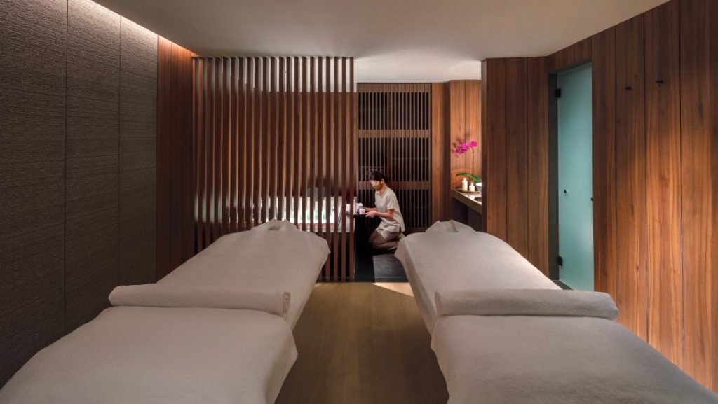 St. Gregory Spa massage room — things to do in Singapore