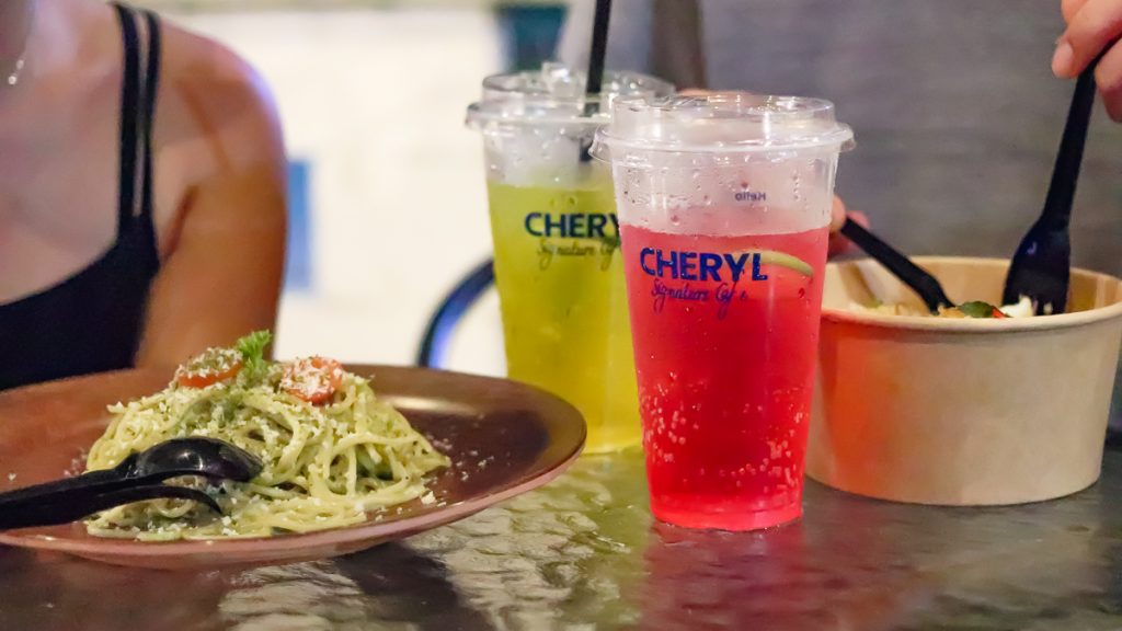 Food and drinks served at Cheryl Signature Cafe, Batam — Things to do in Batam